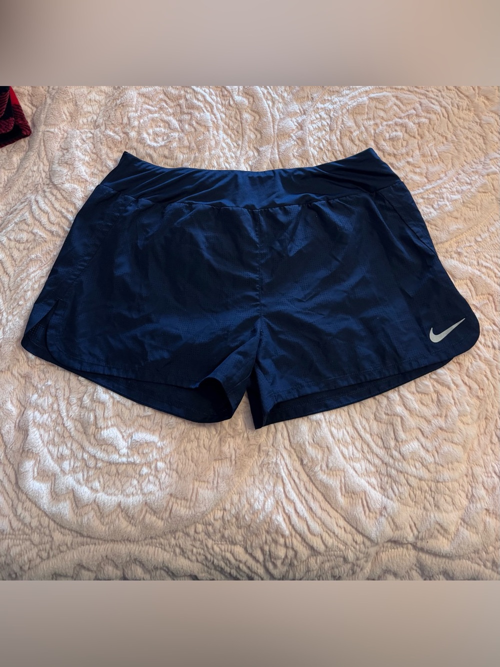 Nike Women's Dri-Fit Navy Blue Athletic Running Shorts
